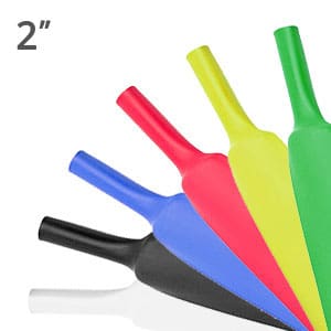 2" Flexible Polyolefin Tubing (2:1 Shrink Ratio)